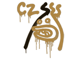 Artwork for Sealed Graffiti | Recoil CZ-75 (Desert Amber)