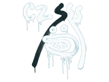 Artwork for Sealed Graffiti | Recoil CZ-75 (Wire Blue)