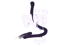 Sealed Graffiti | Recoil MP9 (Monster Purple)