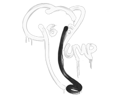 Sealed Graffiti | Recoil UMP-45 (Shark White)