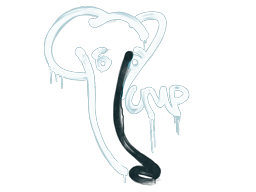 Sealed Graffiti | Recoil UMP-45 (Wire Blue)