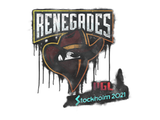 Artwork for Sealed Graffiti | Renegades | Stockholm 2021