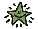 Artwork for Sealed Graffiti | Shining Star (Battle Green)