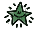 Artwork for Sealed Graffiti | Shining Star (Jungle Green)