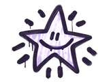 Artwork for Sealed Graffiti | Shining Star (Monster Purple)