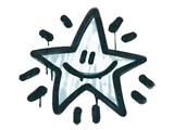 Artwork for Sealed Graffiti | Shining Star (Wire Blue)