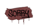 Artwork for Sealed Graffiti | Sorry (Brick Red)