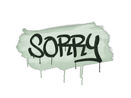 Sealed Graffiti | Sorry (Cash Green)
