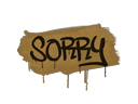Artwork for Sealed Graffiti | Sorry (Desert Amber)