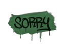 Artwork for Sealed Graffiti | Sorry (Jungle Green)