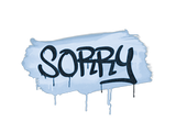 Artwork for Sealed Graffiti | Sorry (Monarch Blue)