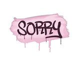 Artwork for Sealed Graffiti | Sorry (Princess Pink)