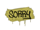 Sealed Graffiti | Sorry (Tracer Yellow)