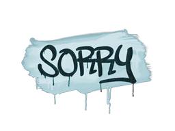 Sealed Graffiti | Sorry (Wire Blue)