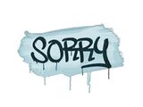 Artwork for Sealed Graffiti | Sorry (Wire Blue)