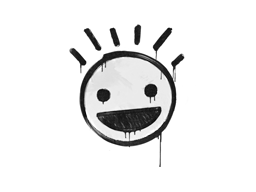 Sealed Graffiti | Still Happy (Shark White)