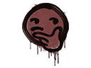 Artwork for Sealed Graffiti | Thoughtfull (Brick Red)