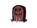 Sealed Graffiti | Tombstone (Brick Red)