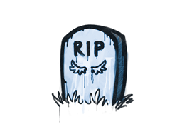 Sealed Graffiti | Tombstone (Monarch Blue)