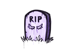 Sealed Graffiti | Tombstone (Monster Purple)