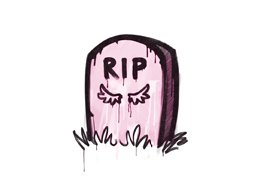Sealed Graffiti | Tombstone (Princess Pink)