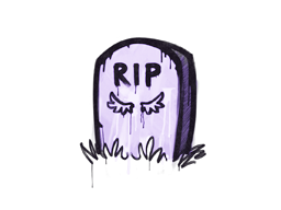 Sealed Graffiti | Tombstone (Violent Violet)