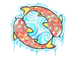 Artwork for Sealed Graffiti | Twin Koi