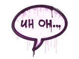 Artwork for Sealed Graffiti | Uh Oh (Bazooka Pink)
