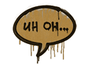 Sealed Graffiti | Uh Oh (Desert Amber)