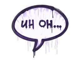 Sealed Graffiti | Uh Oh (Monster Purple)