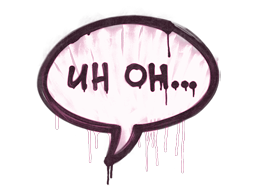Sealed Graffiti | Uh Oh (Princess Pink)