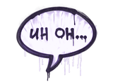 Artwork for Sealed Graffiti | Uh Oh (Violent Violet)