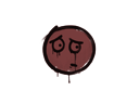 Artwork for Sealed Graffiti | Worry (Brick Red)
