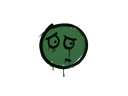 Artwork for Sealed Graffiti | Worry (Jungle Green)
