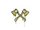 Artwork for Sealed Graffiti | X-Axes (Tracer Yellow)