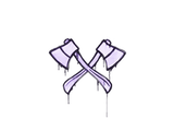 Artwork for Sealed Graffiti | X-Axes (Violent Violet)