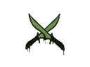 Artwork for Sealed Graffiti | X-Knives (Battle Green)