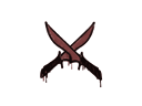 Artwork for Sealed Graffiti | X-Knives (Brick Red)