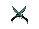 Artwork for Sealed Graffiti | X-Knives (Frog Green)