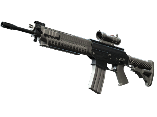 SG 553 | Damascus Steel