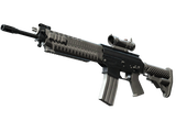 SG 553 | Damascus Steel (Battle-Scarred)