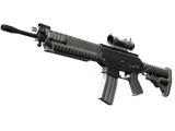 Artwork for [FT] SG 553 | Damascus Steel