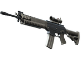 Artwork for [MW] SG 553 | Damascus Steel