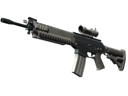 SG 553 | Damascus Steel