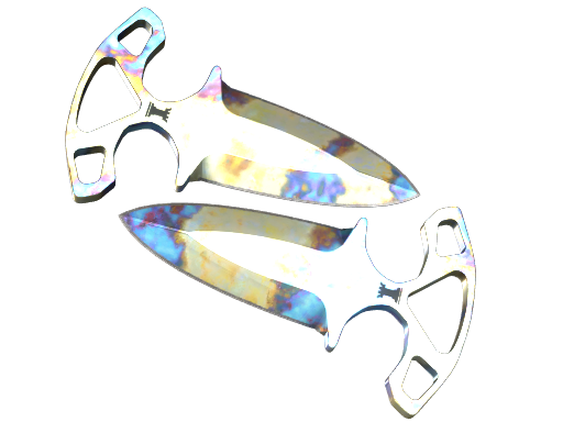 ★ Shadow Daggers | Case Hardened (Minimal Wear)