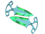 Artwork for [FN] ★ Shadow Daggers | Gamma Doppler - Emerald