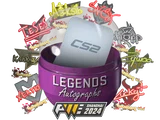Shanghai 2024 Legends Autograph Capsule