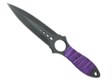 Artwork for [MW] ★ Skeleton Knife | Ultraviolet