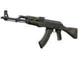 Artwork for [WW] SV AK-47 | Emerald Pinstripe