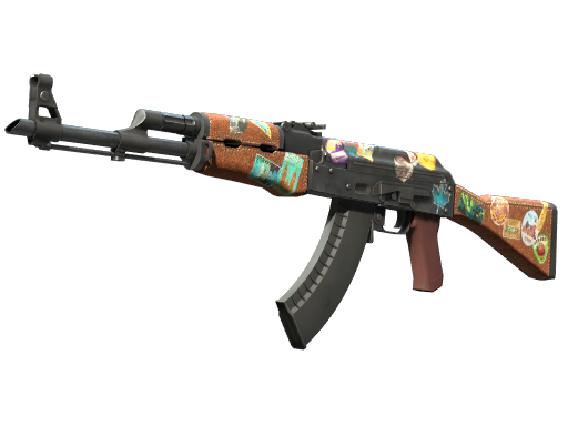 Souvenir AK-47 | Jet Set (Well-Worn)